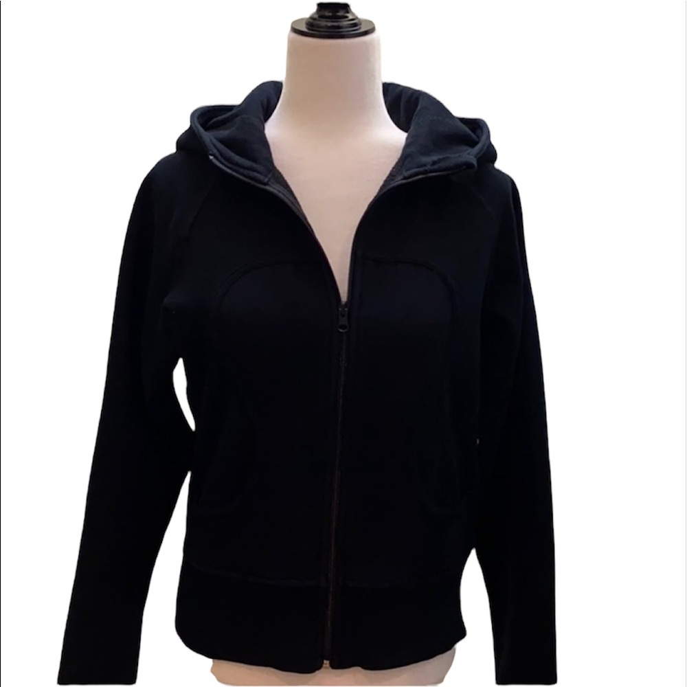 Lululemon yoga active sportswear hoody zip jacket cotton athletic sweatshirt
